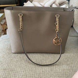 Taupe Michael Kors bag